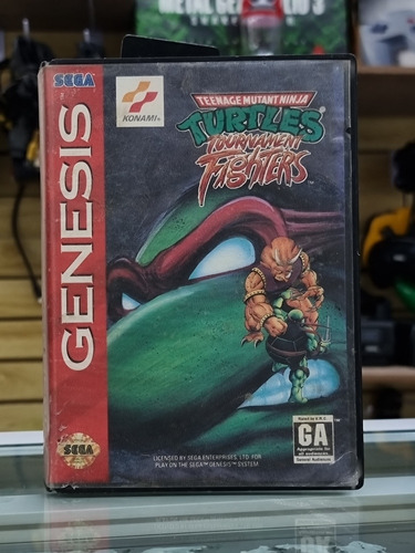 Tmnt Tournament Fighters Con Caja Sega Genesis