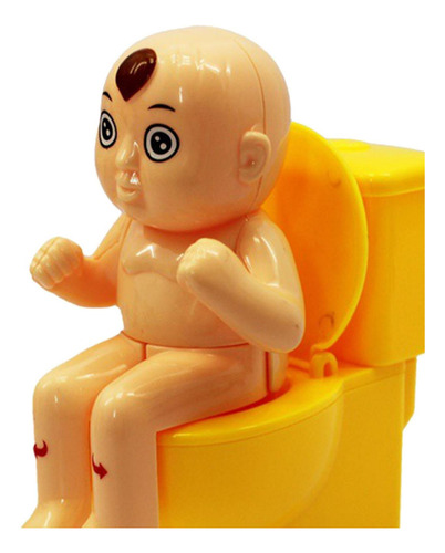 Divertido Wee Pee Boy Toy Toilet Water Spray Toy Adultos