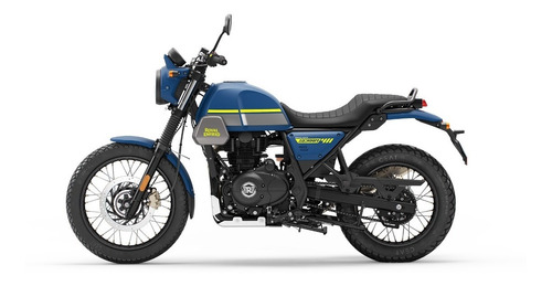 Imagen 1 de 25 de Royal Enfield Scram 411 Skyline Blue Reserva Ya