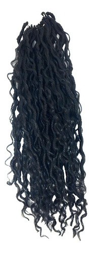 Cabelo Cherey Faux Locs River (100g) Cor #1b = Preto