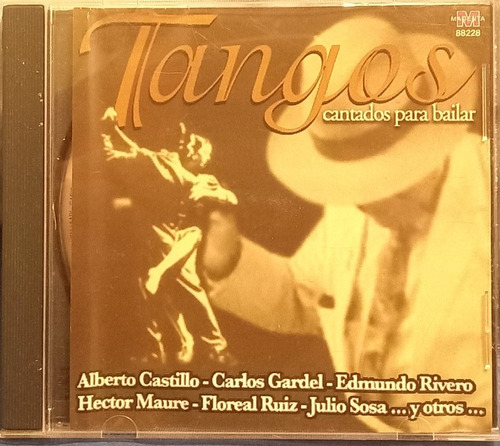 Cd De Tangos Cantados Para Bailar 