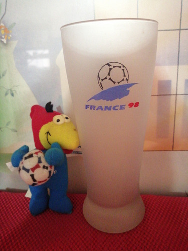 Vaso Cervesero De La Copa Mundial De Francia 98