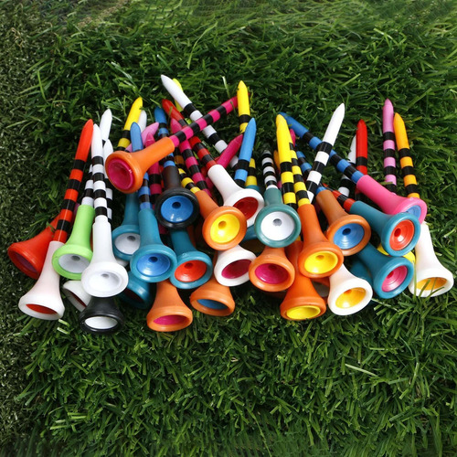 Soporte De Goma De Pvc Para Tees De Golf, 7 Cm X 1,7 Cm
