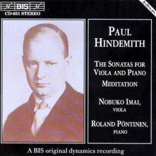 Nobuko Imai; Pág. Sonatas De Hindemith Para Viola Y Piano, C