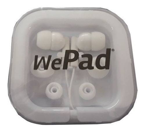 Audifono Wpad 3.5 Blanco Celular Tableta Audio