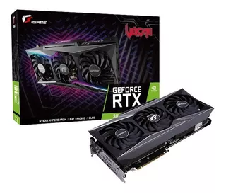 Placa De Video Nvidia Colorful Igame Series Geforce Rtx 30 Series Rtx 3070 Ti Geforce Rtx 3070 Ti Vulcan Oc 8g-v Oc Edition