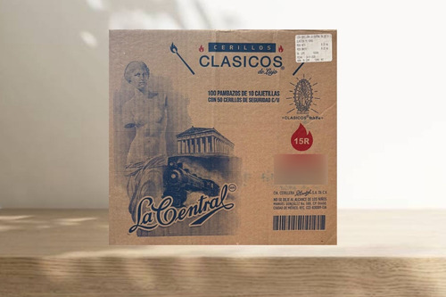 Caja Completa Clásicos De La Fe 100 Pambazos 10 Cajetillas
