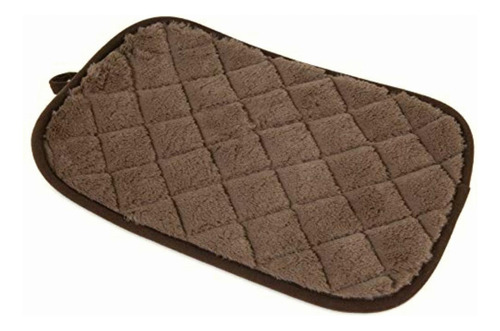 Petmate Snoozzy Brown 17.5x11.5 Quilted Mat