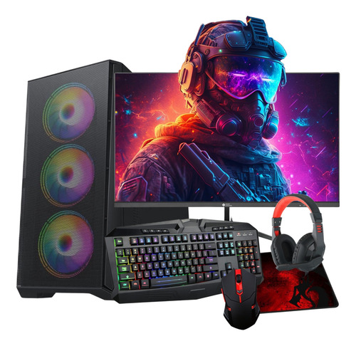 Pc Gamer Core I9 32gb Ram 1tb Geforce Rtx3050 + Monitor 27''