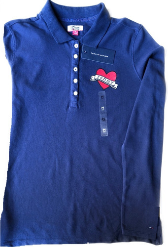 Chomba Clasic Fit Tommy Hilfiger Mujer Etiq Original