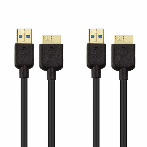 Cable Usb A Usb Micro B, 2 Pack/6 Pies