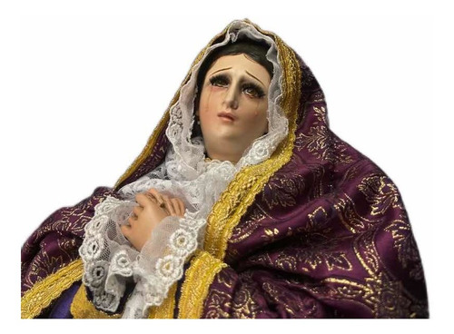 Virgen De Los Dolores 52cm Imagen Para Vestir | Envío gratis