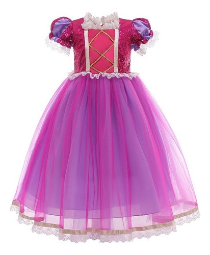 Rapunzel Sofía Vestido De Princesa Disfraz De Fiesta Cosplay
