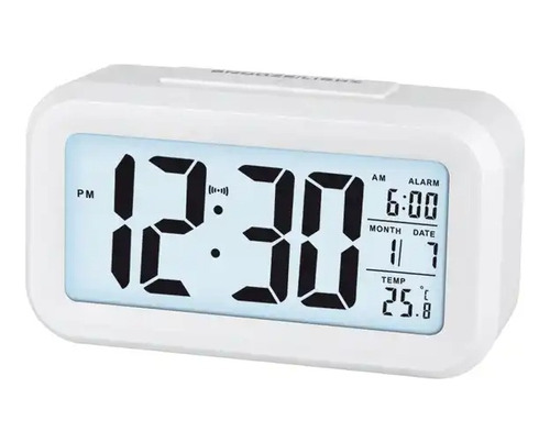 Reloj Alarma Despertador Pantalla Lcd Led Temperatura 