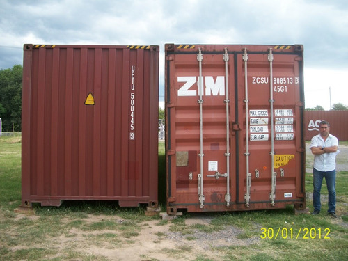 Containers Usados 20' Contenedores Nacionalizados