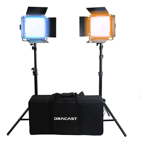 Kit Dracast X Series Bicolor Led500 - Paquete De 2 Incluye L