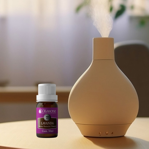 Vitasenz Aceite Esencial De Lavanda 100% Puro 10 Ml Difusor