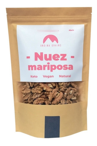 Nuez Mariposa Clara Natural 250 G