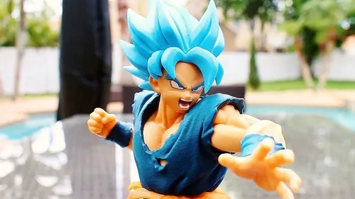 Figura Dragon Ball Super Saiyan Goku Blue Envio Gratis