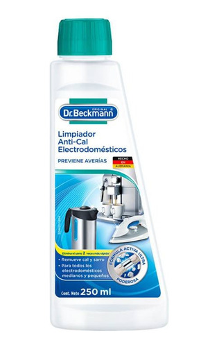 Limpiador Anti -cal Electrodomésticos Dr. Beckmann