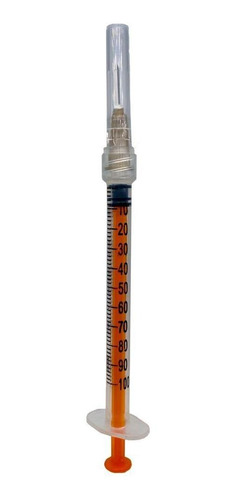 Seringa Insulina 1,0ml Luer Lock C/ Agulha 0,45x13mm 50un Sr