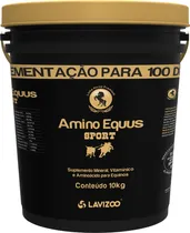 Comprar Amino Equus Sport 10kg Suplemento Cavalos Atletas Cu002F Brinde