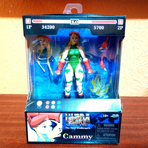 Action Figure Cammy 1/12 Street Fighter Ii Jada Toys