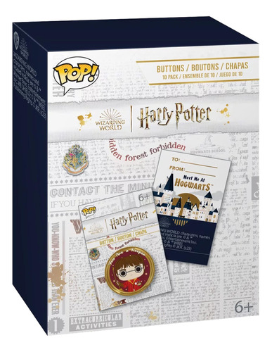  Funko Harry Potter Colecionadores Botão Cartões De Dia Dos 