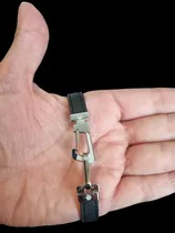 Comprar Pulsera Montblanc Enchapado Plata Y Piel