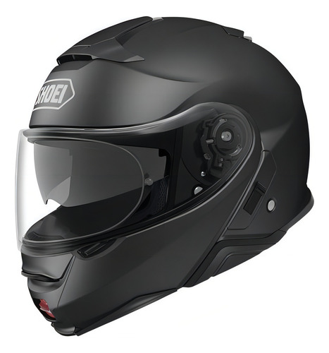Shoei Neotec 2, negro mate, el mejor casco retráctil, color negro mate, talla 55-56 S