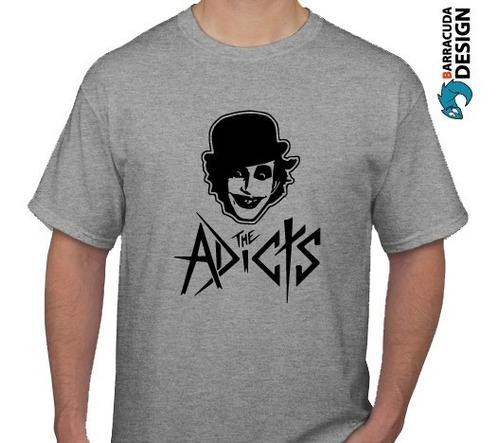 Remera The Adicts 1 Punk Rock Algodón Premium