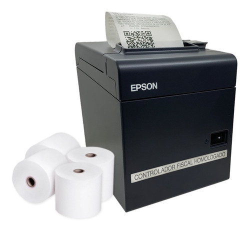 Impresora Fiscal Epson Tmt900fa Nueva Tecnologia + 10 Rollos