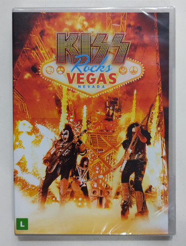 Dvd Kiss - Rochs Vegas Nevada