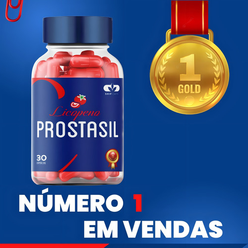 Prostasil Composto De Licopeno Astaxantina E Dha (01 Pote)