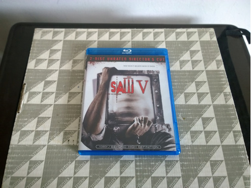 Saw V Unrated Director's Cut Bluray 
