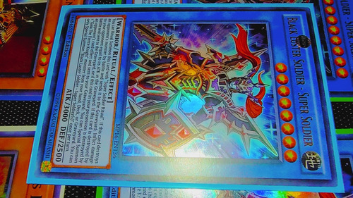 Yugioh! Black Luster Soldier - Super Soldier Ultra Rare 1st