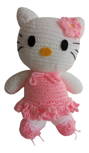 Gatita Hello Kitty Amigurumi Tejido En Crochet