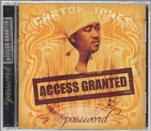 Canton Jones The Password Cd Original Usado. Qqa. Promo