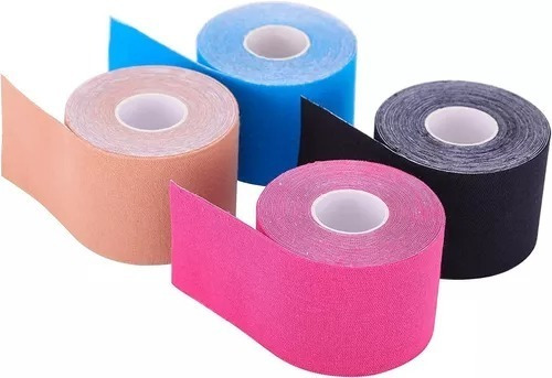 Cinta Kinesiológica Rollo Vendaje Muscular Sport Tape 3 Pzs