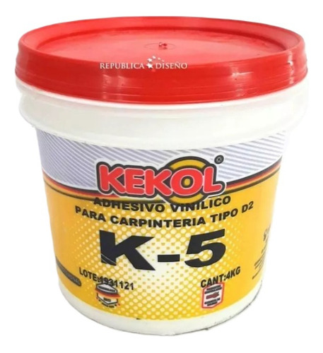 Adhesivo Vinilico Secado Rapido Kekol K-5 4kg