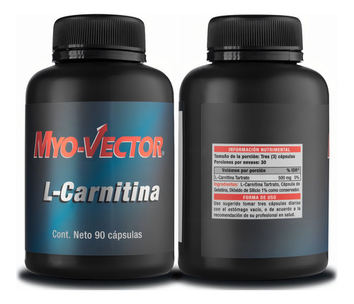 Myo Vector L-carnitina 90 Capsulas