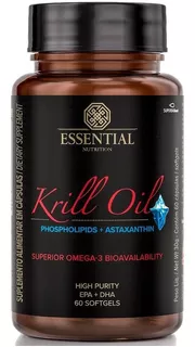 Krill Oil Essential Nutrition 60 Cápsulas