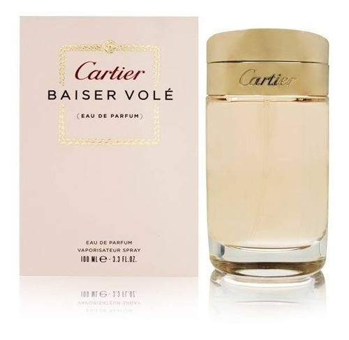 Perfume Cartier Baiser Volé Eau De Parfum 100 Ml Selo Adipec