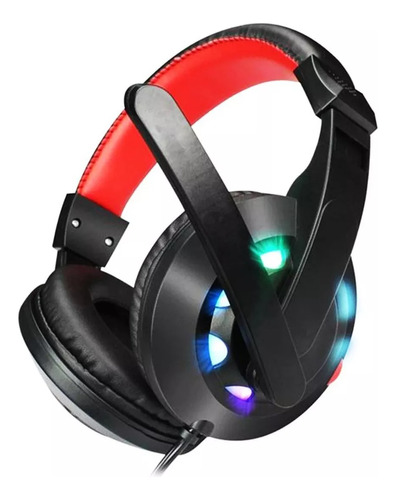 Auricular Gamer Con Luces, Microfono, Pc, Ps4 Juegos, Tecnos