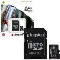 Comprar Memoria Micro Sd 64 Gb Kingston Class 10 Original +delivery 