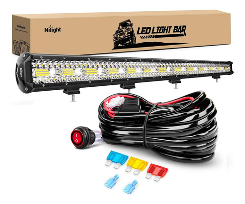 Barra De Luz Led De 37 Pulgadas 780w Triple Fila Combo ...