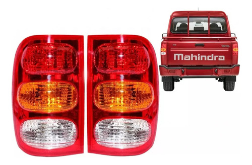 Foco Farol Trasero  Mahindra Scorpio Pik Up 2011 A 2021 Par