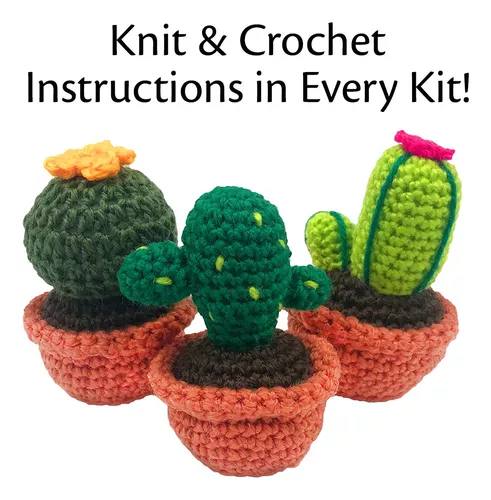 Darn Good Yarn - Kit de ganchillo para principiantes a intermedios | Sandía  DIY Crochet Amigurumi - El kit de ganchillo incluye patrón, hilo, gancho