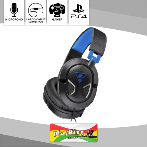 Imagen 3 de 6 de Auricular Gamer Turtle Beach 50p Earforce Ps4 Xbox Pc Switch