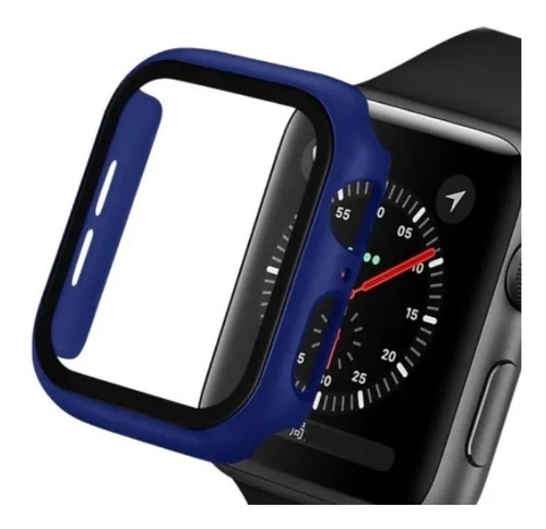 Capa Com Película Integrada Para Apple Watch 45mm - Cores